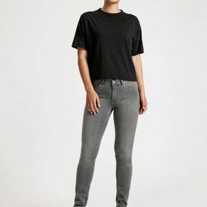 DU/ER Performance denim mid rise skinny - Grey